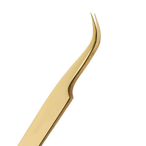 Pinzas para pestañas, herramienta de aplicación de extensiones de pestañas para técnicos profesionales de pestañas, suministros para extensiones de pestañas en salones de belleza - Product Image 4