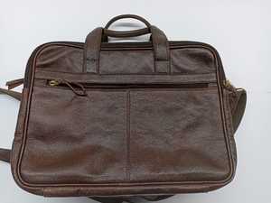 Genuine Leather Laptop Briefcase Waterproof Business Travel Portable Large Capacity Zipper <b>PC</b> Case - Product Image 4