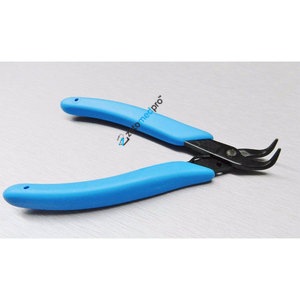 Pince à bec courbé ZETOMED PRO, marque de haute qualité, en acier inoxydable, pour la fabrication de bijoux, l'artisanat, l'assemblage, le travail du fil, le tressage - Product Image 4