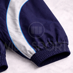 Ensemble de survêtement coupe-vent personnalisé au design moderne, fournisseur OEM, léger, respirant, pour la course et la gym, marque privée - Product Image 5