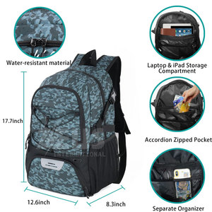 Sacs de basket-ball de haute qualité, couleur unie, nouveau style, accessoires de sport, sacs de basket-ball - Product Image 5