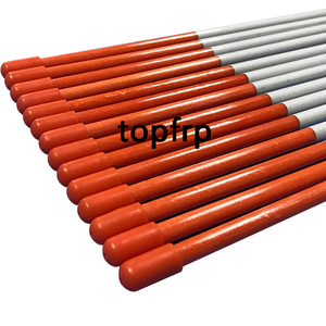 Flexible Fiberglass <b>Rod</b> Stake Sticks Reflective Frp Snow Stake Fiberglass <b>Rod</b> Driveway Marker - Product Image 1