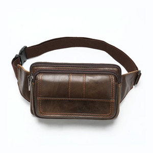 Riñoneras Deportivas Ligeras de Alta Calidad Personalizadas, Riñoneras de Cuero Genuino Modernas y Elegantes para Hombre - Product Image 1