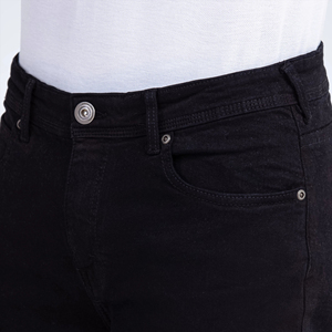 High waist denim jeans Stonewashed casual <b>pants</b> Midweight cotton denim Button fly men's <b>pants</b> - Product Image 6
