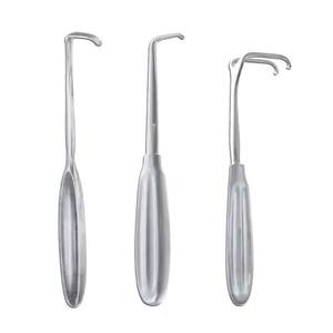 Rétracteur Bowdler-Henry en acier inoxydable allemand de 17 cm, manche en plastique Hosanna, instrument chirurgical manuel réutilisable et ergonomique - Product Image 5