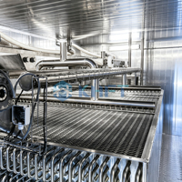 Congélateur tunnel industriel profond KHFT 2000 kg IQF