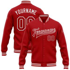 เสื้อแจ็คเก็ต Letterman แบบกำหนดเอง OEM ODM เสื้อแจ็คเก็ต Varsity ปักลายปักโลโก้ตามสั่ง โรงงานผลิตชุดกีฬา ขายส่ง รับสั่งซื้อจำนวนมาก - Product Image 1