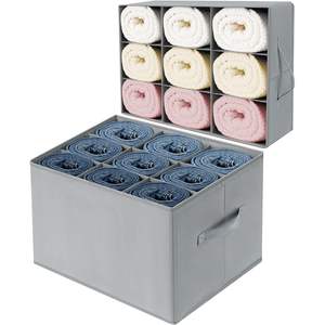 Solución de almacenamiento de tela moderna hecha en Vietnam Cestas y contenedores elegantes - Product Image 1