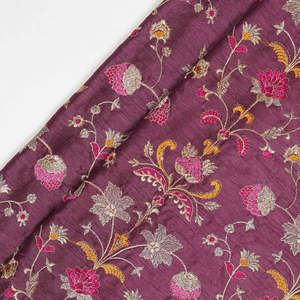 Tissu brodé 100 % coton, matière de qualité supérieure, idéal pour les designers français et l'exportation mondiale de la mode par Hitjem Export - Product Image 2