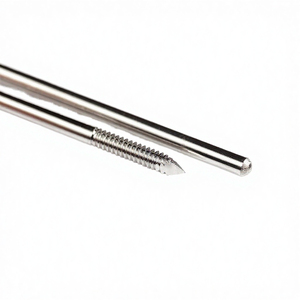 หมุดยึดกระดูกสแตนเลสที่ได้รับการรับรองมาตรฐาน CE ขนาด 25 ซม. เครื่องมือผ่าตัดแบบใช้มือ คุณภาพสูง ใช้ซ้ำได้สำหรับการยึดกระดูก - Product Image 6