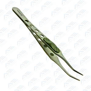 Pince à cils 45 degrés pour extensions de cils Pince à cils coudée de précision pour le volume et l'arrimage classique Logo personnalisé - Product Image 5