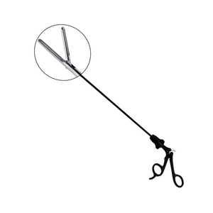 Pince laparoscopique manuelle en acier inoxydable de 5 mm, 45 cm, mâchoires de 22 mm, instrument chirurgical endoscopique, outil invasif minime - Product Image 2