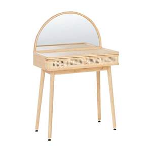 Tocador de Maquillaje de Madera Maciza con Espejo Iluminado, Mesa de Tocador de Madera, Venta al por Mayor, Precios Competitivos de Fábrica en Vietnam - Product Image 1