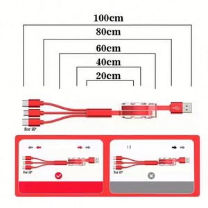 Cable de Datos para Teléfono Móvil 3 en 1 con Logotipo Personalizado, Carga Rápida USB Micro Tipo C Android con Cable Múltiple, Regalo Promocional al por Mayor - Product Image 5