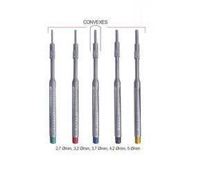 เครื่องมือบดกระดูกแบบโค้งและตรงสำหรับงานทันตกรรมและอิมแพลนท์โลจี - Product Image 1