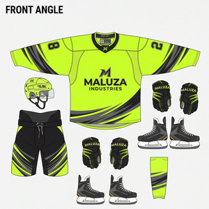 Conjunto de Uniforme de Hockey sobre Hielo Personalizado para Equipo, 100% Poliéster, Transpirable, Absorbe la Humedad, Tallas Grandes, Protección UV (UPF 50), para Todas las Temporadas - Product Image 1