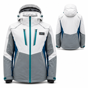 Chaqueta de Invierno con Capucha para Hombre, Chaqueta de Esquí y Snowboard con Cierre, Chaqueta Softshell Cálida, Superventas - Product Image 1