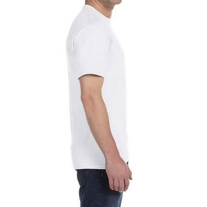 High Quality OEM Custom Logo Breathable Slim Fit Street Wear O-Neck T-Shirts for <b>men</b> Summer Collection-Wholesale - Product Image 3