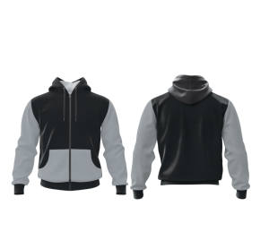 Sudadera con Capucha y Cierre Frontal Personalizada con Logotipo, Tejido de Punto Suave, Invierno, Formal, Informal, Diseño Sólido, Servicio OEM, Unisex - Product Image 4