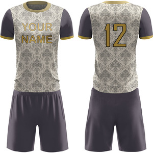 Indoor and Outdoor Football <b>Soccer</b> Set Sublimation Printing Football Jersey & Short Set with Team Name and Numbers - Product Image 4