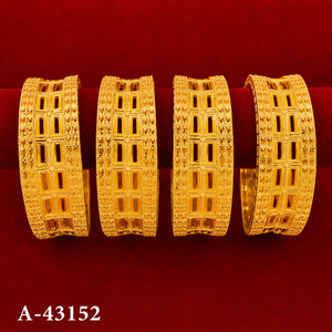 Classic 24K Gold Plated Cuff <b>Bracelets</b> With Tassel Design A-43147 Women's Wedding Jewelry - Product Image 6