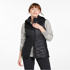 Gilet matelassé pour femme, idéal à porter par-dessus des pulls. Gilet matelassé chaud pour femme, fermeture éclair, rembourré, léger. Veste matelassée pour femme. - Product Image 3