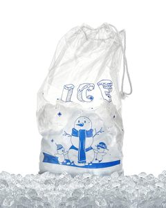 ถุงบรรจุภัณฑ์ใสแบบใช้แล้วทิ้งผลิตจากโรงงานผลิตถุงใส่น้ำแข็งแบบใส - Product Image 6