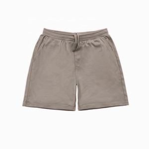 Shorts en coton tissé pour homme, écologiques, couleur corail unie, à cordon de serrage, taille mi-haute, séchage rapide, décontractés, pour la gym - Product Image 6