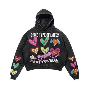 Sudadera unisex DTG DTF estampada con capucha transpirable polar de ajuste cómodo ideal para ropa de calle de gimnasio y estilo de moda casual moderno - Product Image 1