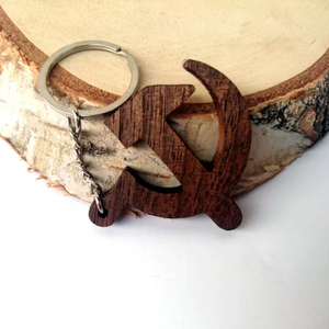 Hand Picked Wooden <b>Key</b> Chains Quality Control Wooden <b>Key</b> Chains Solid Finish Wooden <b>Key</b> Chains <b>Custom</b> Factory Wholesale Use Item - Product Image 1