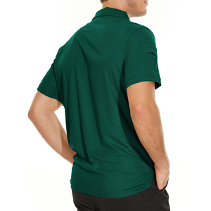 Men's Hot Selling 100% Cotton Wholesale Custom Printed Embroidery Short Sleeve Polo Shirts Golf Clothing for Man Polo T-Shirt - Product Image 4
