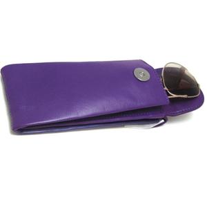 กล่องและกระเป๋าใส่แว่นตาหนังแท้แบบเรียบง่ายสไตล์ที่กำหนดเองได้ - Product Image 2