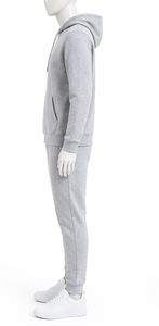 Conjunto Deportivo de Invierno Personalizado, Transpirable, con Capucha, de Algodón para Hombre, Conjunto de 2 Piezas, Pantalones y Sudadera con Capucha - Product Image 2