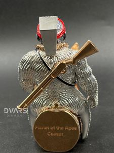 Nuevo Diseño de Colgante Personalizado 3D de Moissanita con Diseño de Planeta de los Simios, Estilo Hip Hop, Chapado en Oro, Colgante de Dibujos Animados - Product Image 4