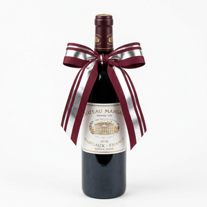 25mm Burgundy Gold Jacquard Ribbon Wholesale for Fashion Accessories Bag Design Footwear Decoration and Garment Finishing - Product Image 3