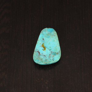 Pierre précieuse naturelle turquoise bleue fantaisie d'Arizona, cabochon, 44,6 carats, 32x23 mm, pour la fabrication de bijoux - Product Image 4
