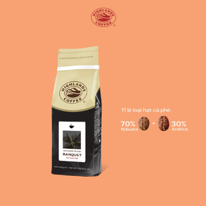Café en Grano para Desayuno y Banquetes, 1 kg, Marca Highlands Coffee, Aroma Intenso, Precio Competitivo, Venta al Por Mayor, Exportación - Product Image 2