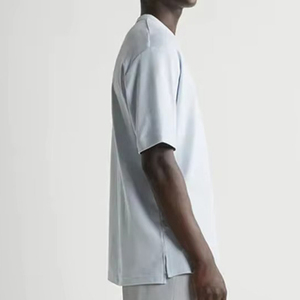 Camisetas de Hombre Extra Grandes al Por Mayor, Camisetas de Algodón de Manga Corta con Logotipo Personalizado, Camisetas Lisas de Talla Grande para Hombre - Product Image 5