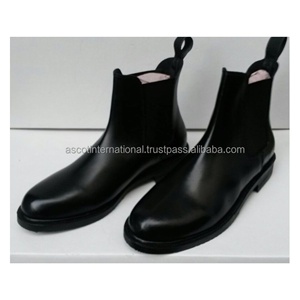 Venta al por mayor, cómodas botas Chelsea de cuero para montar a caballo para hombre y mujer, logotipo personalizado - Product Image 6