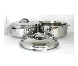 <b>Kitchen</b> Stainless Steel Chapati Box With Gold Handle Shiny Polished Modern Look Customize Size logo Accept, Western - Product Image 6