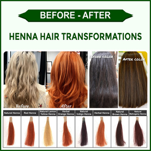 Poudre de Henné Végétal en Gros – Teinture Capillaire Semi-Permanente Noire et Brune Naturelle, Sans Ammoniaque, Sans Produits Chimiques, Pour Tous Types de Cheveux - Product Image 4