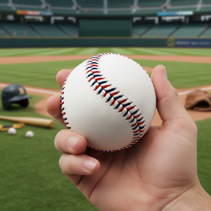 Balles de baseball de haute qualité, nouveau design de haute qualité, OEM, personnalisées, en liège, balles de softball personnalisées à vendre, fabriquées au Pakistan - Product Image 1