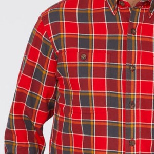 Chemise en flanelle de bonne qualité, logo personnalisé, vente en gros d'usine, confortable, 100% coton, manches longues, chemise en flanelle à carreaux décontractée pour hommes - Product Image 6