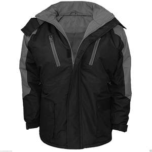 Chaquetas Softshell Impermeables para Hombre, Diseño Personalizado, para Montaña, Deportivas, Negras, Precio al por Mayor - Product Image 3