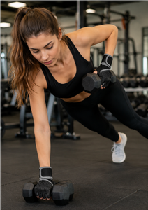 <b>Half</b> Finger PU Gym Gloves Mesh Breathable Anti <b>Slip</b> Adjustable Wrist Strap for Weight Lifting Unisex - Product Image 5