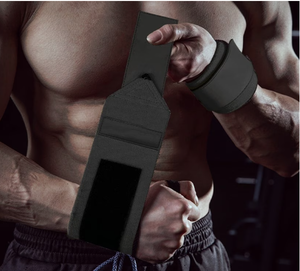 Ensemble de sangles de poignet personnalisées pour l'entraînement en salle de sport, la musculation, sangles de levage ajustables, design de soutien durable pour hommes et femmes - Product Image 5