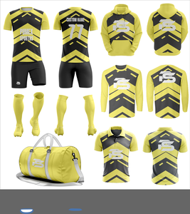 ชุดฟุตบอลแบบซับลิเมชั่นขายส่ง |   ออกแบบฟรีตามสั่ง |   เสื้อฟุตบอลพิมพ์ลายระบายอากาศได้ดีสำหรับทุกเพศและชุดยูนิฟอร์มแขนสั้น - Product Image 1