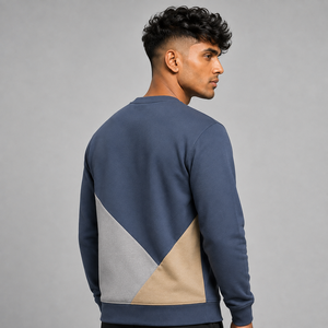 Sudadera de Invierno de Algodón Sea Island Premium para Hombre, Ultra Suave, Lujosa, Casual, Cuello Redondo, Ligera, Tejido Transpirable con Nervaduras - Product Image 3