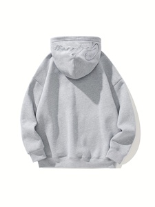 Sweat-shirt en molleton chaud d'hiver, en coton épais, pour hommes et femmes, vente en gros - Product Image 2
