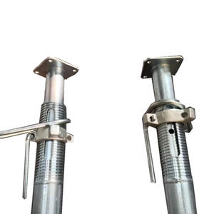 Étaiement en acier réglable de qualité internationale pour coffrage et construction industrielle, galvanisé à chaud - Product Image 2
